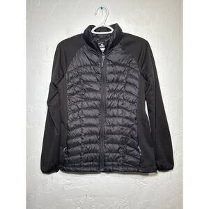 GH Bass Co puffer athletic lightweight jacket womens‎ medium athleisure workout